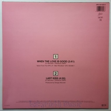 Big Trouble - When The Love Is Good • 12" Vinyl Maxi • MINT - Labyrinth Music