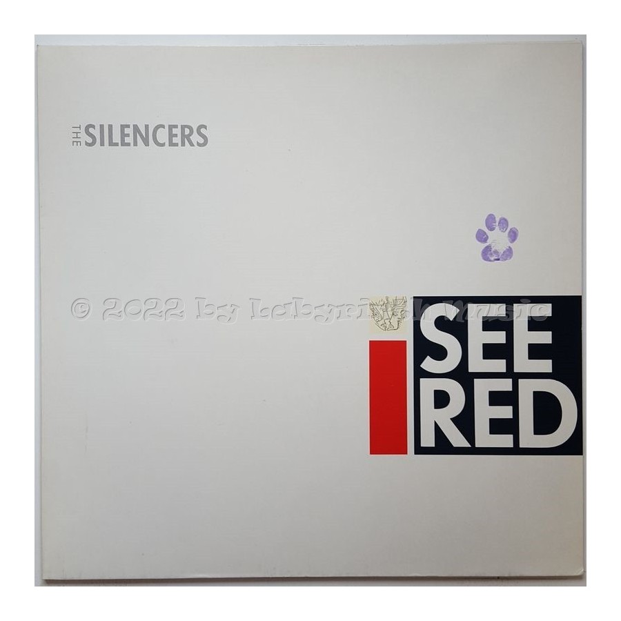 The Silencers - I See Red • 12" Vinyl Maxi • MINT - Labyrinth Music