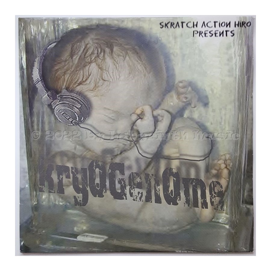 DJ One Two - Kryogenome • 12" Vinyl Maxi • EX - Labyrinth Music