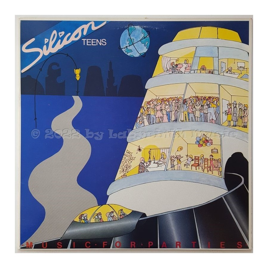 Silicon Teens - Music For Parties • 12" Vinyl LP • NM - Labyrinth Music