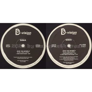 Sima - Give You Myself • 12" Vinyl Maxi • EX - Labyrinth Music
