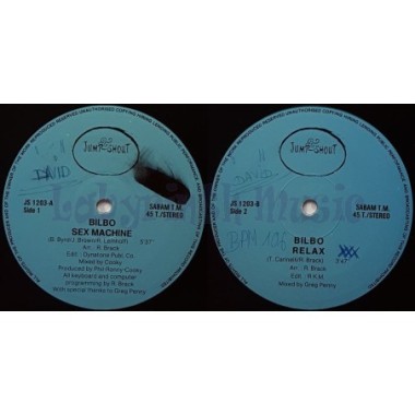 Bilbo - Sex Machine • 12" Vinyl Maxi - Labyrinth Music