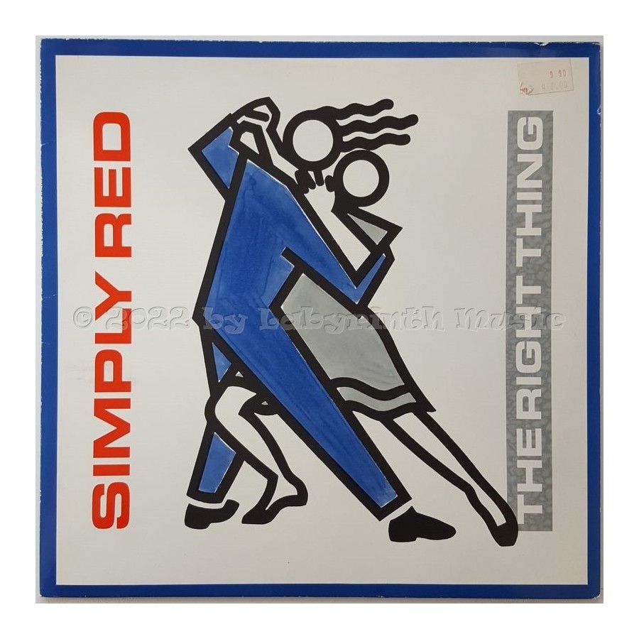 Simply Red - The Right Thing • 12" Vinyl Maxi • EX - Labyrinth Music