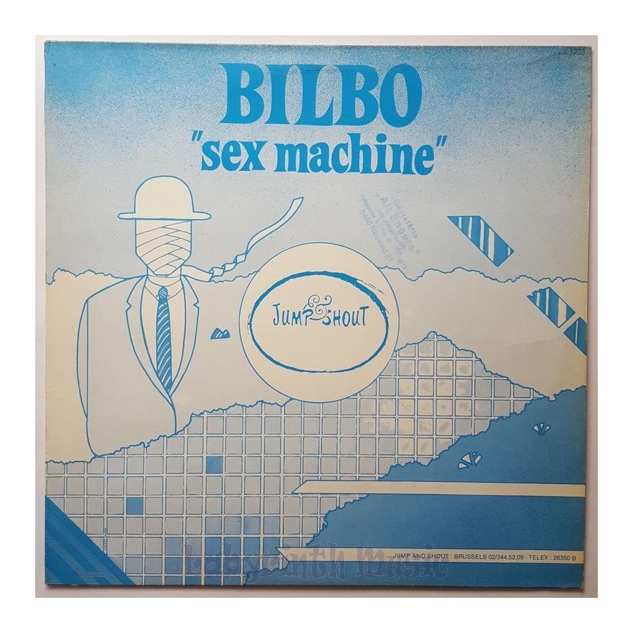 Bilbo - Sex Machine • 12" Vinyl Maxi • EX - Labyrinth Music