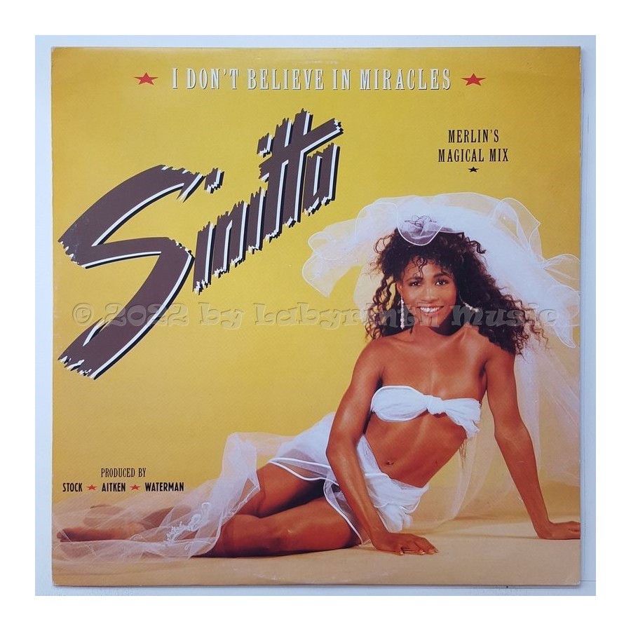 Sinitta - I Don't Believe In Miracles • 12" Vinyl Maxi • EX - Labyrinth Music