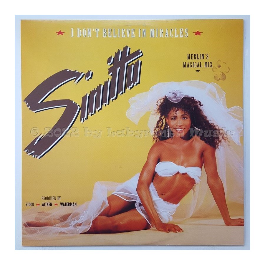 Sinitta - I Don't Believe In Miracles • 12" Vinyl Maxi • MINT - Labyrinth Music