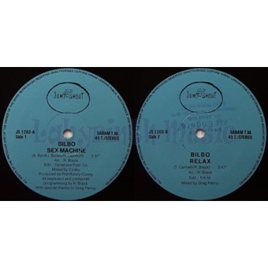 Bilbo - Sex Machine • 12" Vinyl Maxi • EX - Labyrinth Music