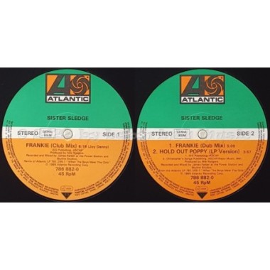 Sister Sledge - Frankie • 12" Vinyl Maxi - Labyrinth Music