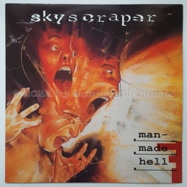 Skyscraper - Man-Made Hell • 12" Vinyl Maxi • MINT - Labyrinth Music