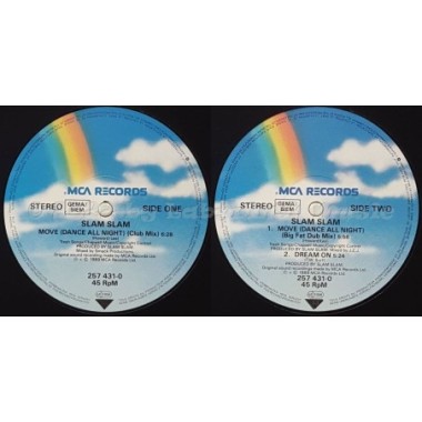 Slam Slam - Move • 12" Vinyl Maxi • MINT - Labyrinth Music