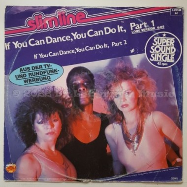 Slimline - If You Can Dance, You Can Do It • 12" Vinyl Maxi - Labyrinth Music