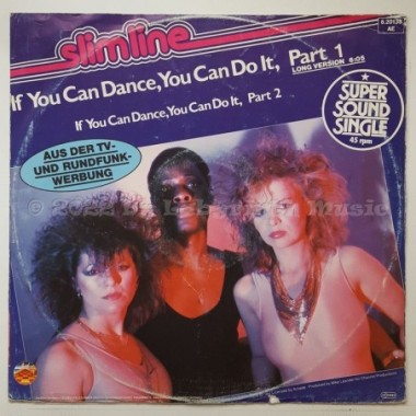 Slimline - If You Can Dance, You Can Do It • 12" Vinyl Maxi - Labyrinth Music