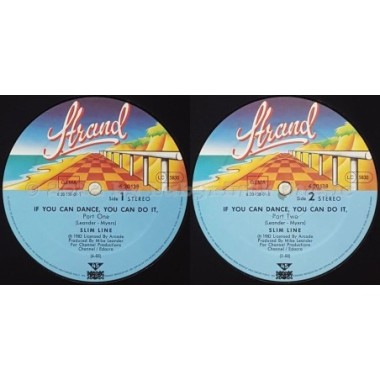 Slimline - If You Can Dance, You Can Do It • 12" Vinyl Maxi - Labyrinth Music