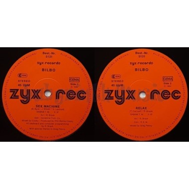 Bilbo - Sex Machine (Remix) • 12" Vinyl Maxi • EX - Labyrinth Music