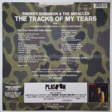 Smokey Robinson & The Miracles - The Tracks Of My Tears • 12" Vinyl Maxi • EX - Labyrinth Music