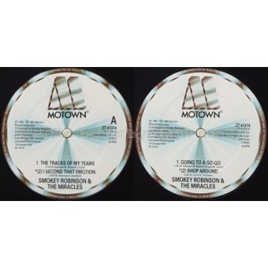 Smokey Robinson & The Miracles - The Tracks Of My Tears • 12" Vinyl Maxi • EX - Labyrinth Music
