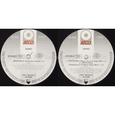 Soho - Hippychick • 12" Vinyl Maxi • EX - Labyrinth Music