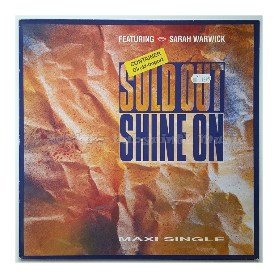 Sold Out - Shine On • 12" Vinyl Maxi • EX - Labyrinth Music