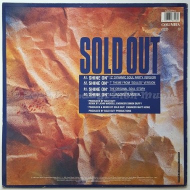 Sold Out - Shine On • 12" Vinyl Maxi • EX - Labyrinth Music