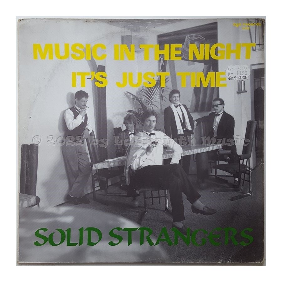 Solid Strangers - Music In The Night • 12" Vinyl Maxi - Labyrinth Music