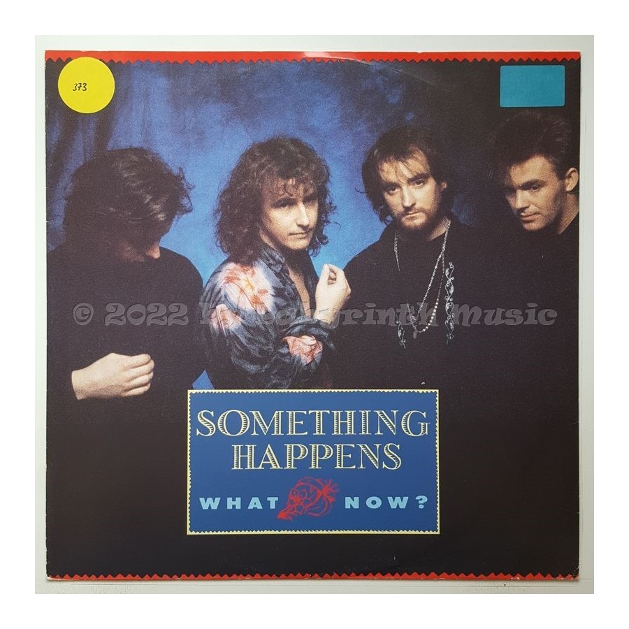 Something Happens - What Now • 12" Vinyl Maxi - Labyrinth Music