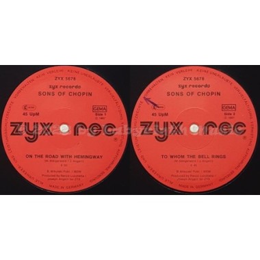 Sons Of Chopin - On The Road With Hemingway • 12" Vinyl Maxi - Labyrinth Music