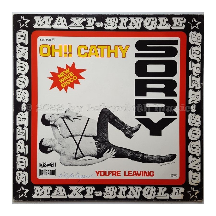 Sorry - Oh!! Cathy • 12" Vinyl Maxi - Labyrinth Music