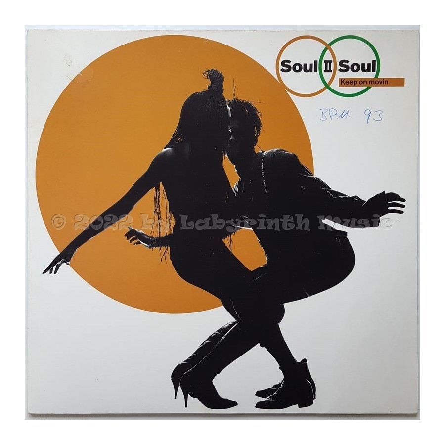 Soul II Soul - Keep On Movin • 12" Vinyl Maxi • EX - Labyrinth Music