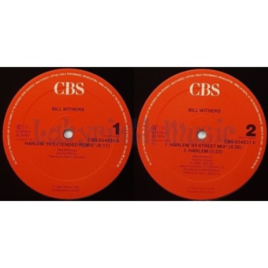 Bill Withers - Harlem '89 • 12" Vinyl Maxi • EX - Labyrinth Music