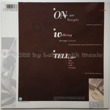 Southside Johnny - On The Air Tonight • 12" Vinyl Maxi • MINT - Labyrinth Music