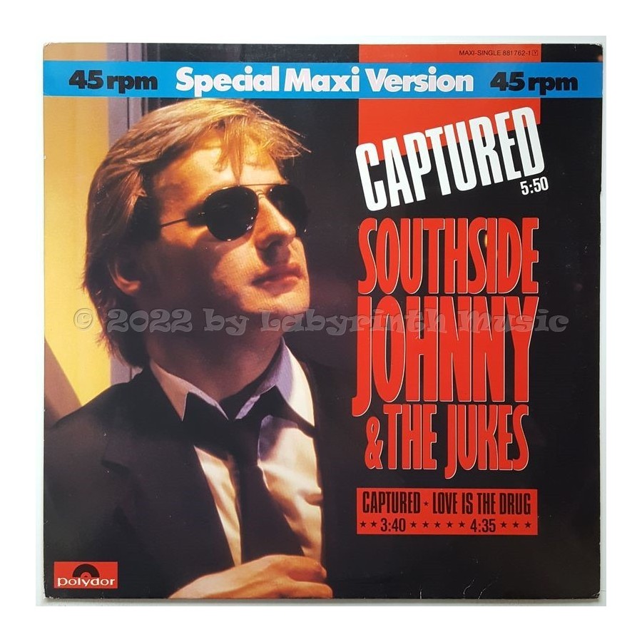 Southside Johnny & The Jukes - Captured • 12" Vinyl Maxi • EX - Labyrinth Music