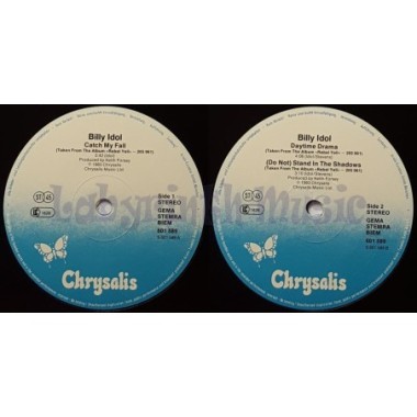 Billy Idol - Catch My Fall • 12" Vinyl Maxi • EX - Labyrinth Music