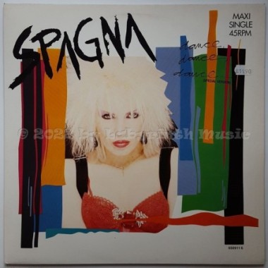 Spagna - Dance, Dance, Dance • 12" Vinyl Maxi • MINT - Labyrinth Music