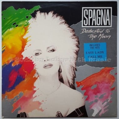 Spagna - Dedicated To The Moon • 12" Vinyl LP • EX - Labyrinth Music