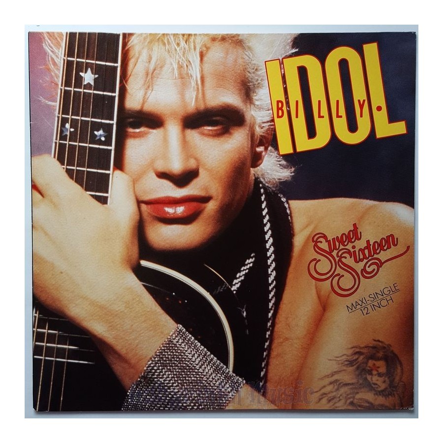 Billy Idol - Sweet Sixteen • 12" Vinyl Maxi • NM - Labyrinth Music