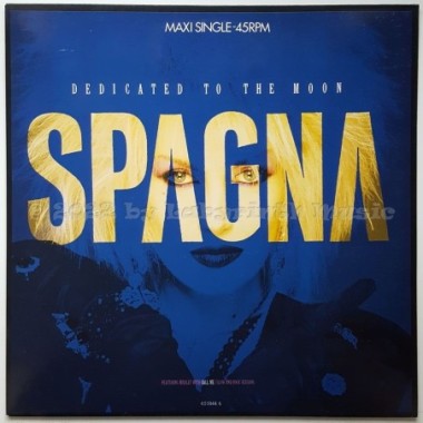 Spagna - Dedicated To The Moon • 12" Vinyl Maxi • MINT - Labyrinth Music