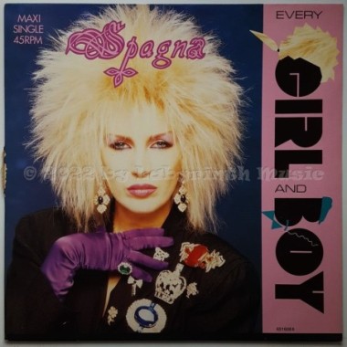 Spagna - Every Girl And Boy • 12" Vinyl Maxi - Labyrinth Music