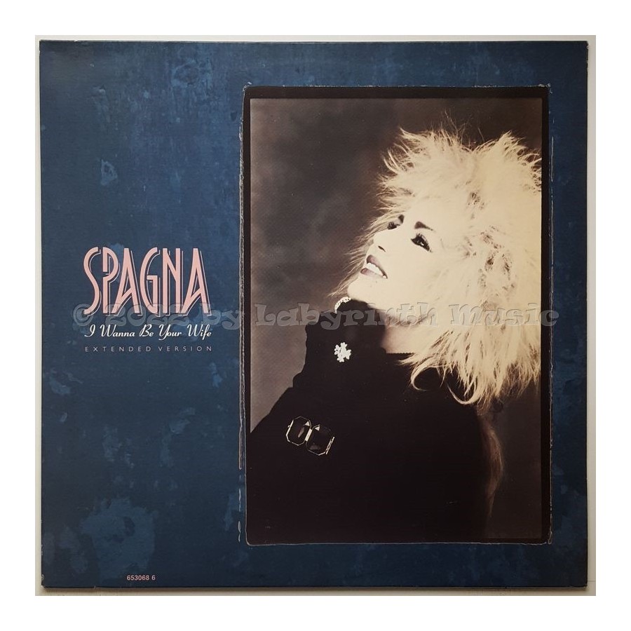 Spagna - I Wanna Be Your Wife • 12" Vinyl Maxi • MINT - Labyrinth Music