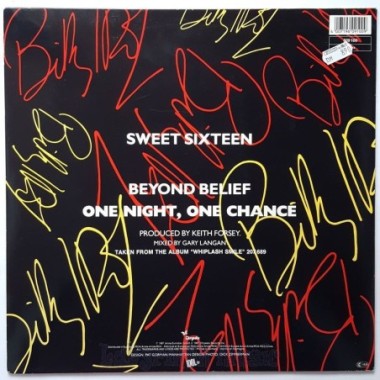 Billy Idol - Sweet Sixteen • 12" Vinyl Maxi • NM - Labyrinth Music