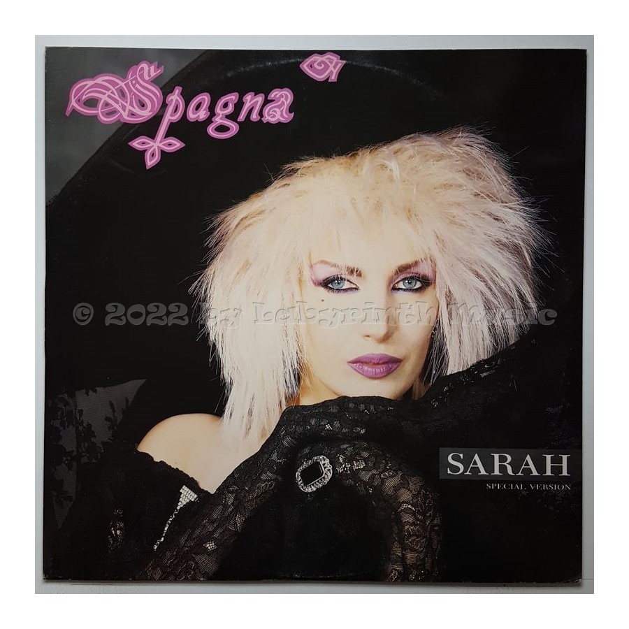Spagna - Sarah • 12" Vinyl Maxi • NM - Labyrinth Music