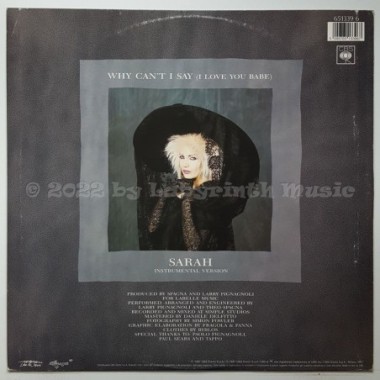 Spagna - Sarah • 12" Vinyl Maxi • NM - Labyrinth Music