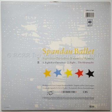 Spandau Ballet - Fight For Ourselves • 12" Vinyl Maxi • MINT - Labyrinth Music