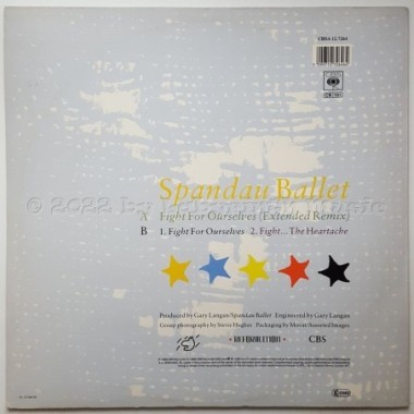 Spandau Ballet - Fight For Ourselves • 12" Vinyl Maxi • EX - Labyrinth Music