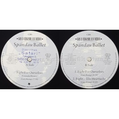 Spandau Ballet - Fight For Ourselves • 12" Vinyl Maxi - Labyrinth Music