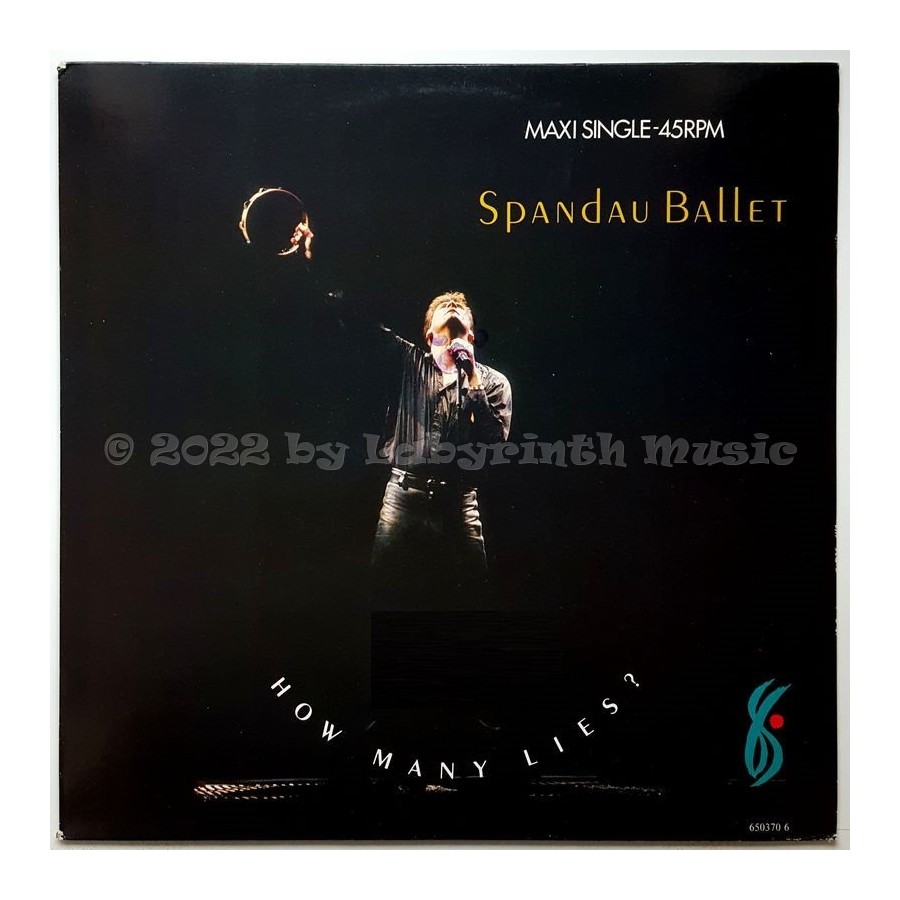 Spandau Ballet - How Many Lies ? • 12" Vinyl Maxi • MINT - Labyrinth Music
