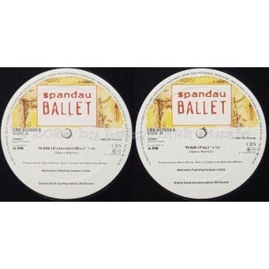 Spandau Ballet - Raw • 12" Vinyl Maxi • EX - Labyrinth Music