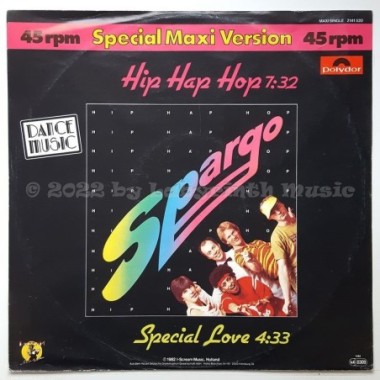 Spargo - Hip Hap Hop • 12" Vinyl Maxi - Labyrinth Music