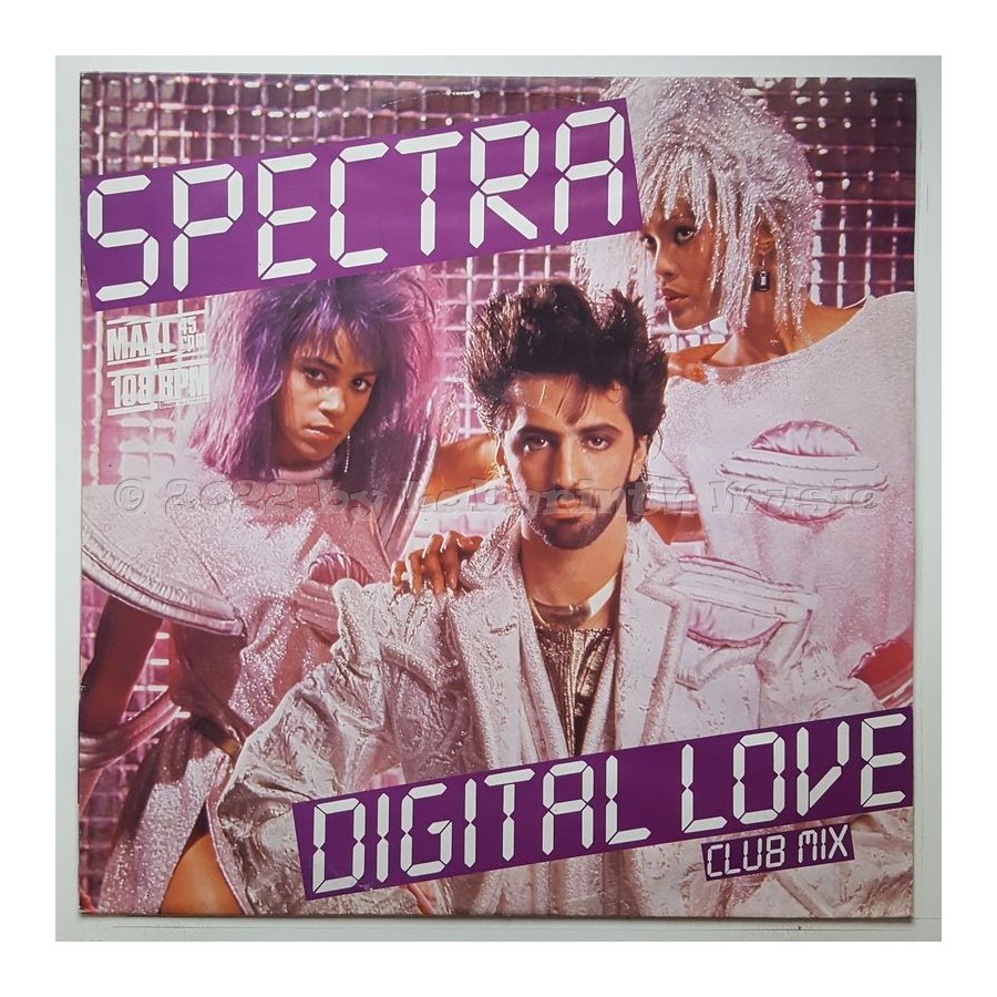 Spectra - Digital Love • 12" Vinyl Maxi • EX - Labyrinth Music