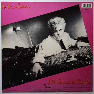 Billy Idol - To Be A Lover • 12" Vinyl Maxi - Labyrinth Music