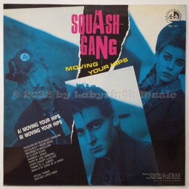Squash Gang - Moving Your Hips • 12" Vinyl Maxi • EX - Labyrinth Music